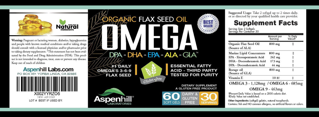 Wild Caught Omega 3 Fish Oil 2400 mg 60 SoftGels W426