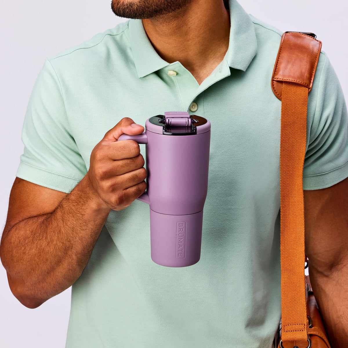 25oz Leak Proof Insulated Stainless Steel Coffee Mug with Handle & Lid M61417