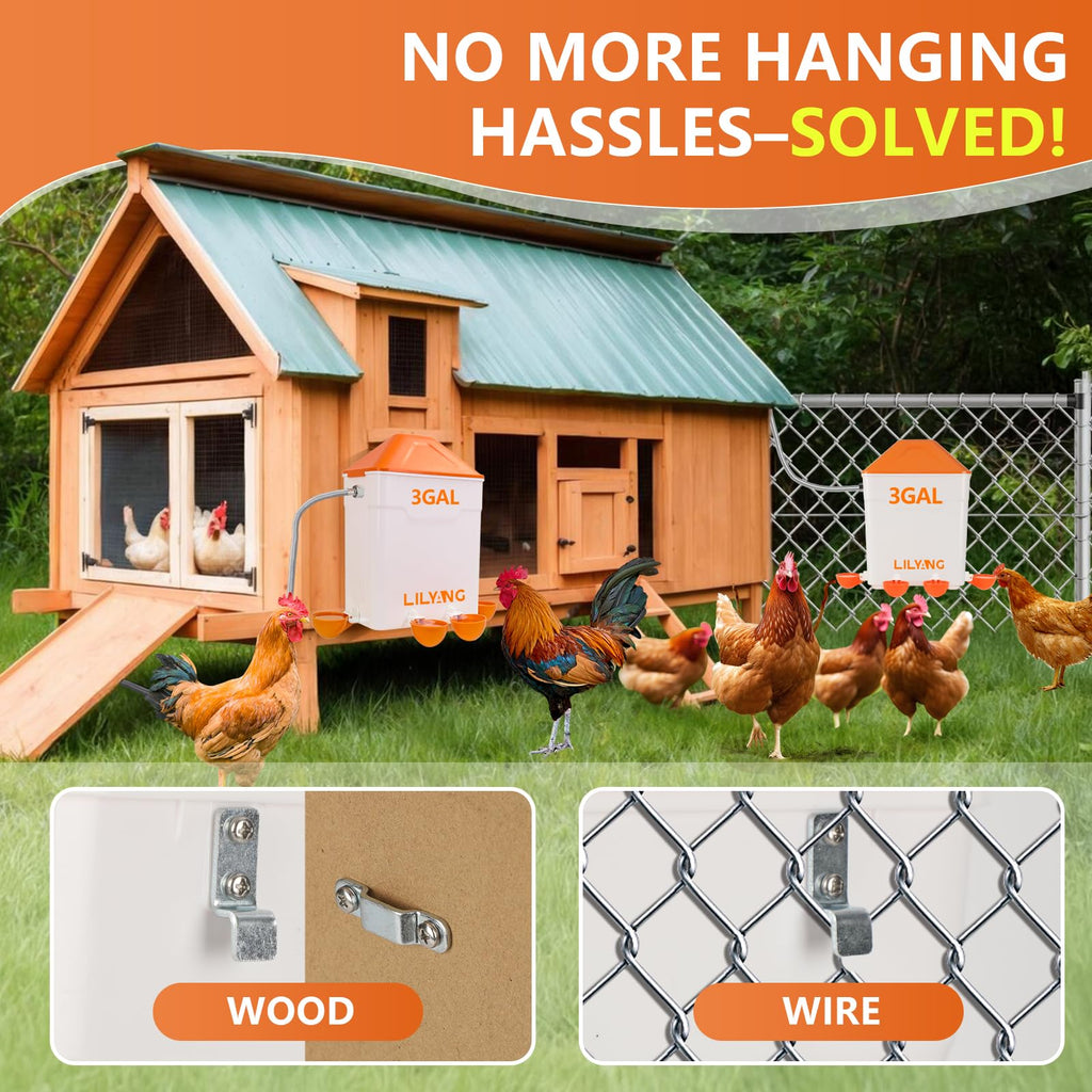 Automatic Chicken Waterer 3 Gallon H2159