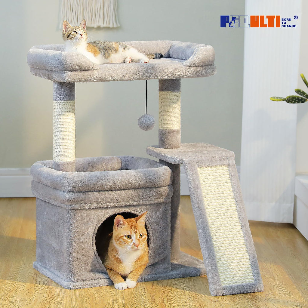 Gray Cat Tree A593