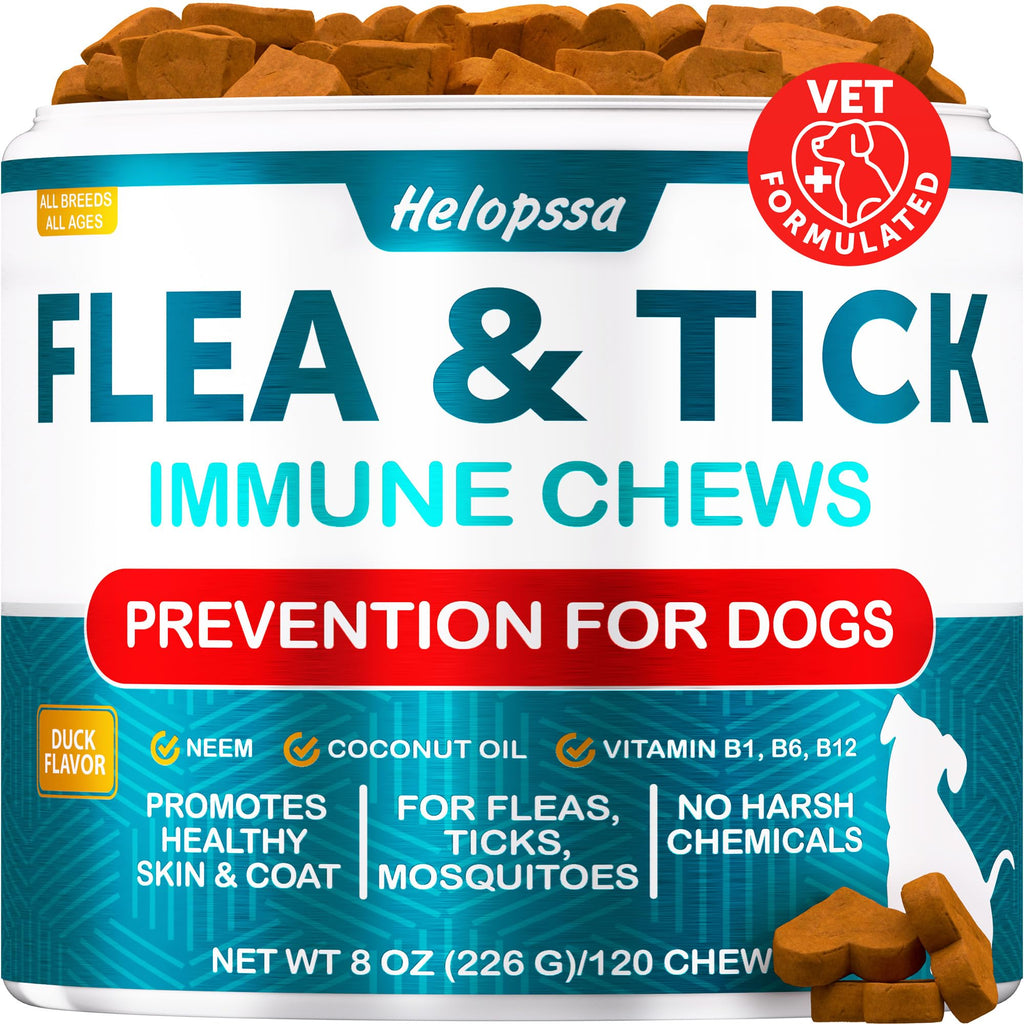 Natural Flea & Tick Chews for Dogs U760211