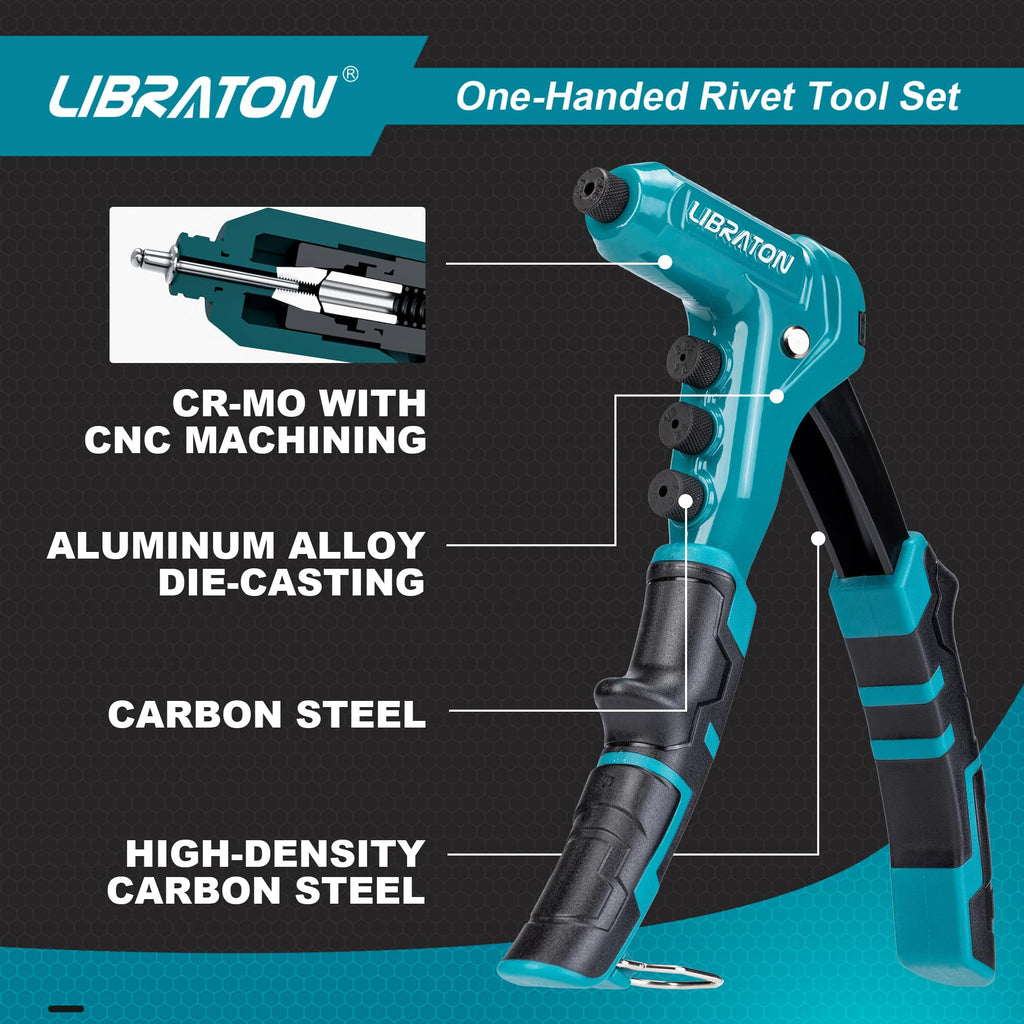 One-Handed Rivet Gun Set Q956898