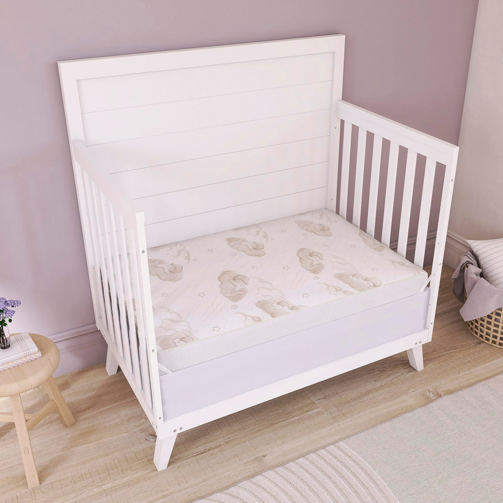 2-in-1 Dual-Sided Mini Crib Mattress X769
