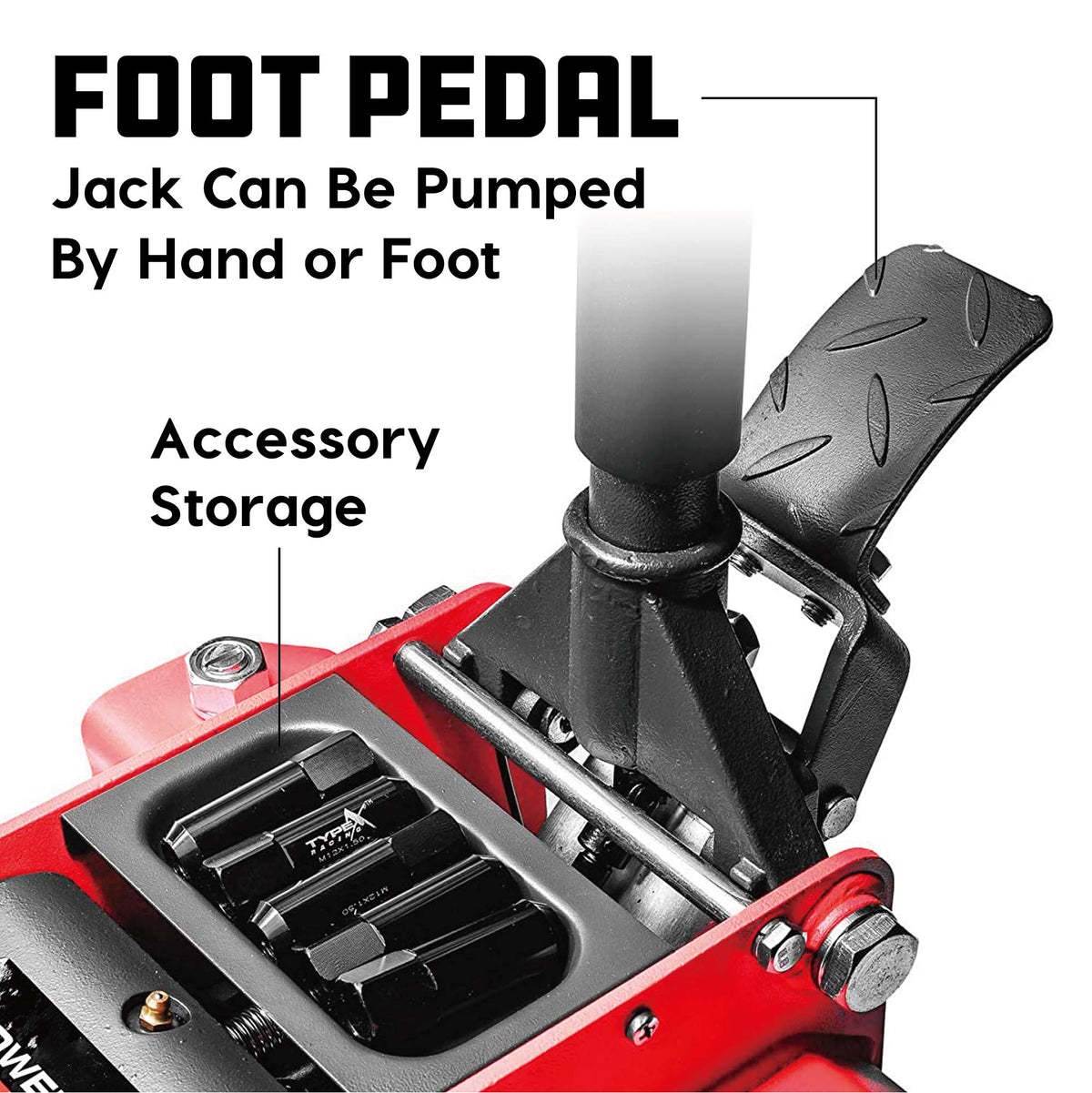 2.5 Ton Low Profile Fast Lift Floor Jack E609
