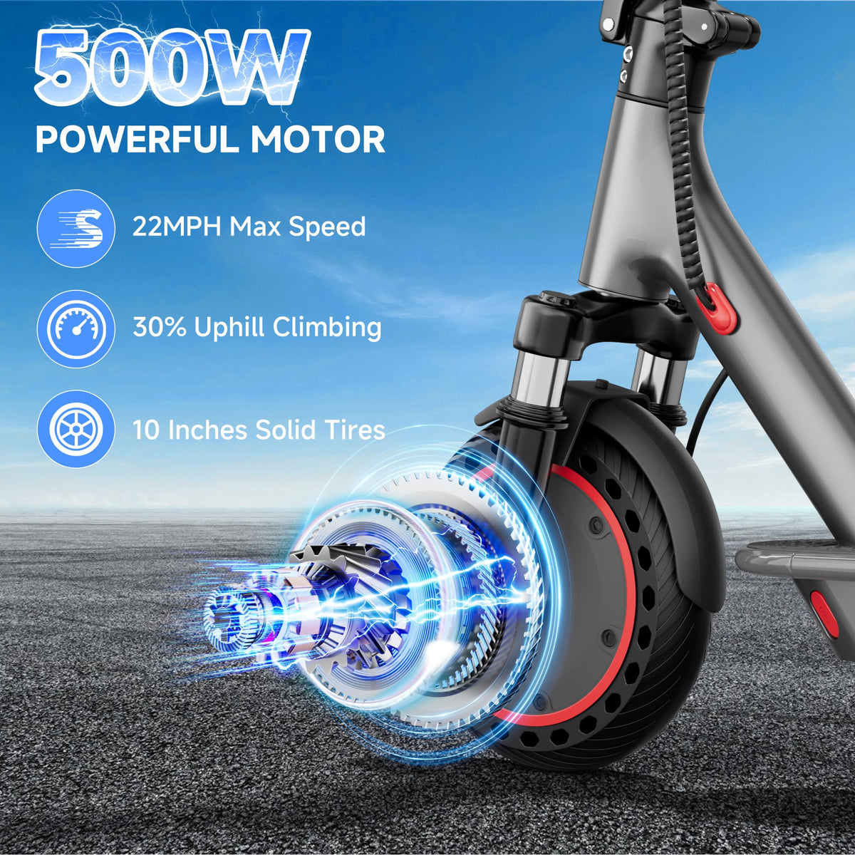 Folding Electric Scooter with 250W-500W Motor O674421