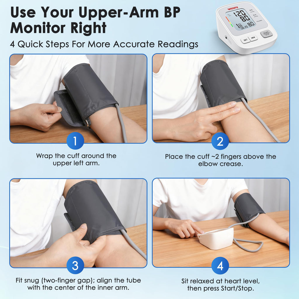 Blood Pressure Monitor with Adjustable 9-17in Cuff N57240