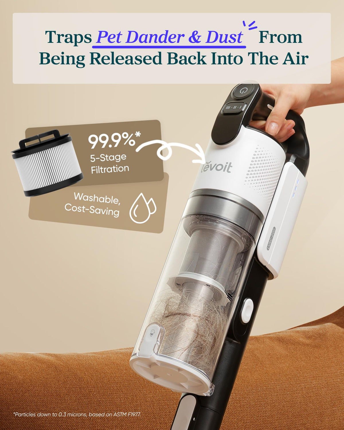 Cordless Vacuum Cleaner for Pet Hair W85880