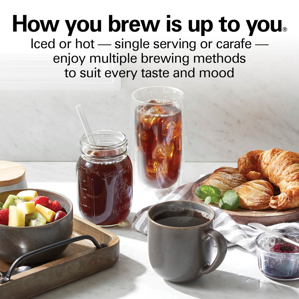 5-in-1 Drip & Single Serve Coffee Maker X1469