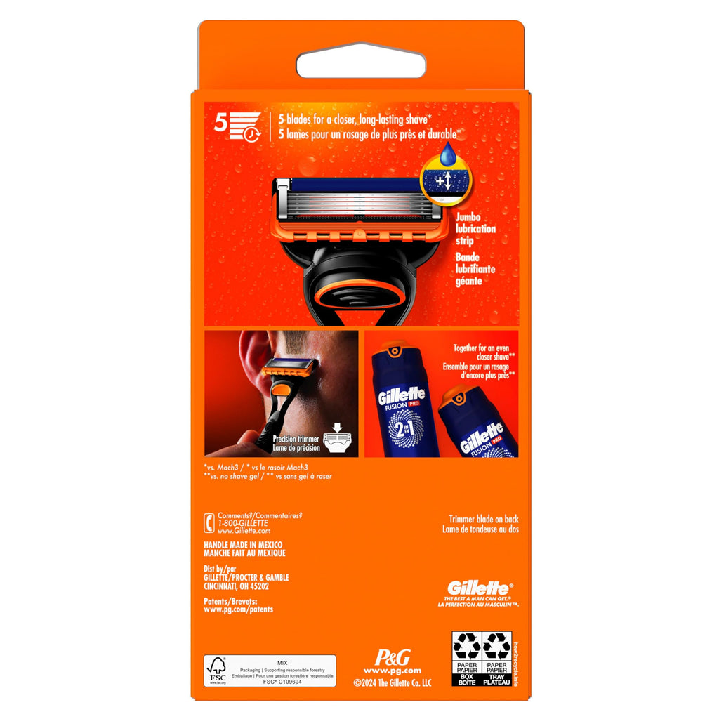Razor Handle + 1 Razor Blade Refill G135048