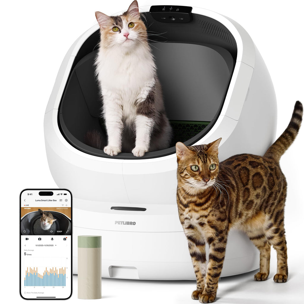 Automatic Self Cleaning Litter Box with AI Camera L2068