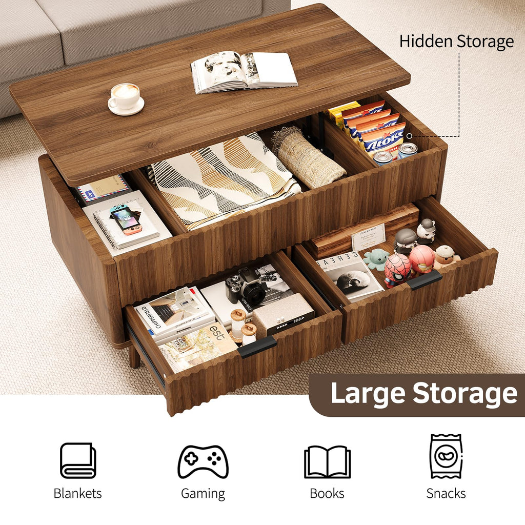 Lift Top Coffee Table with Storage C397662