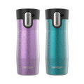 Vacuum-Insulated Stainless Steel Travel Mug 16 oz 2-Pack A839