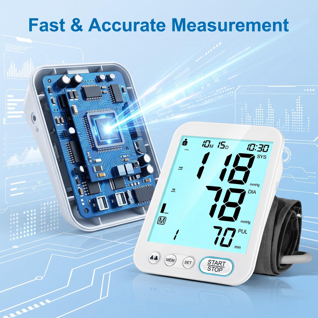 Blood Pressure Monitor Upper Arm with Storage Bag R232
