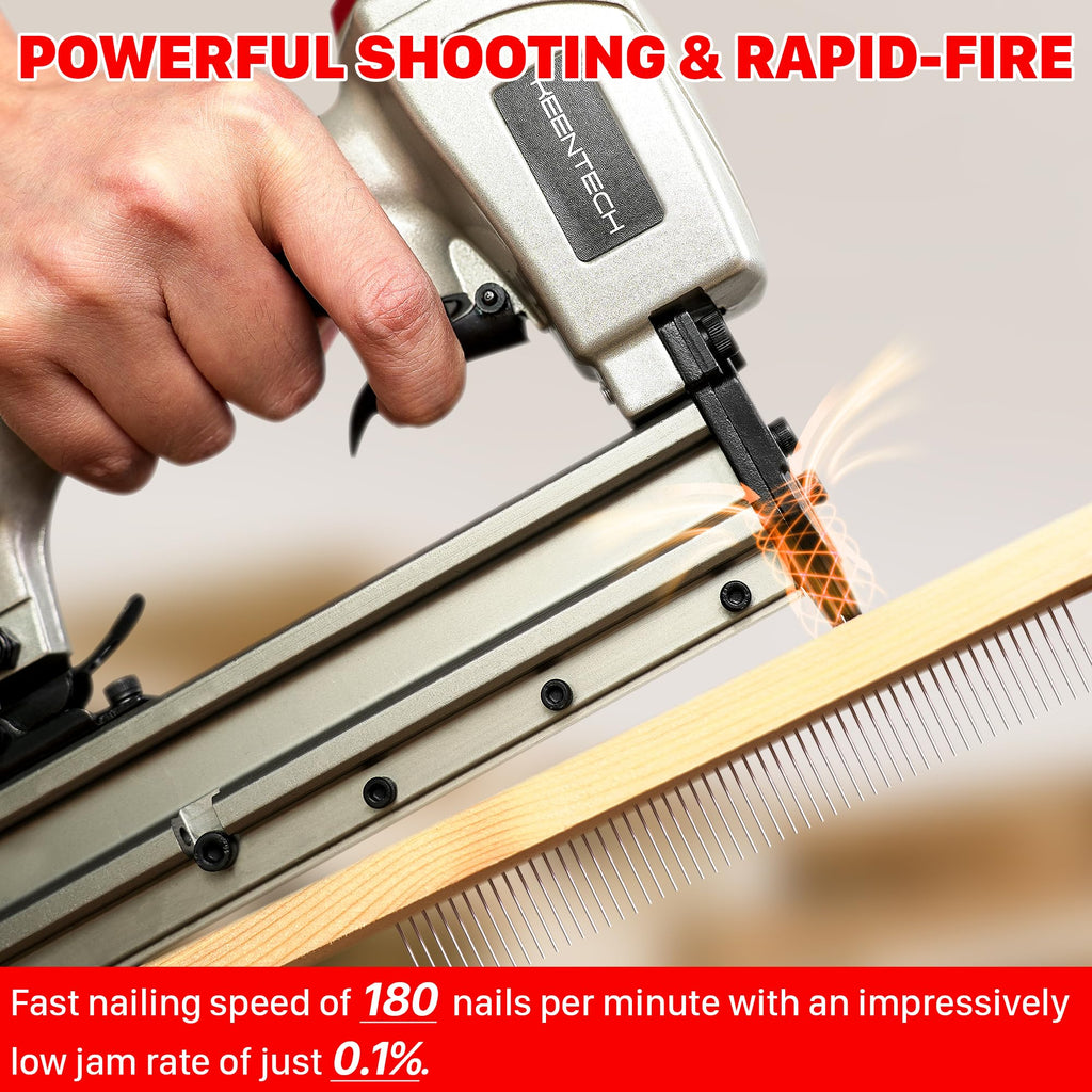 Pneumatic Pin Nailer 23 Gauge with 2160pcs Pin Nails C856