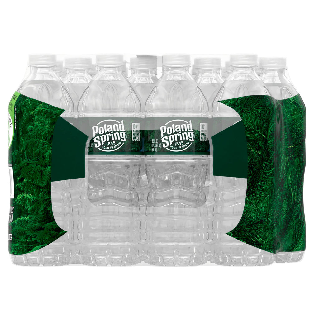 100% Natural Spring Water 16.9 fl oz 24 Pack T806