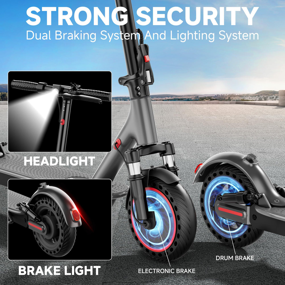 Folding Electric Scooter with 250W-500W Motor O674421
