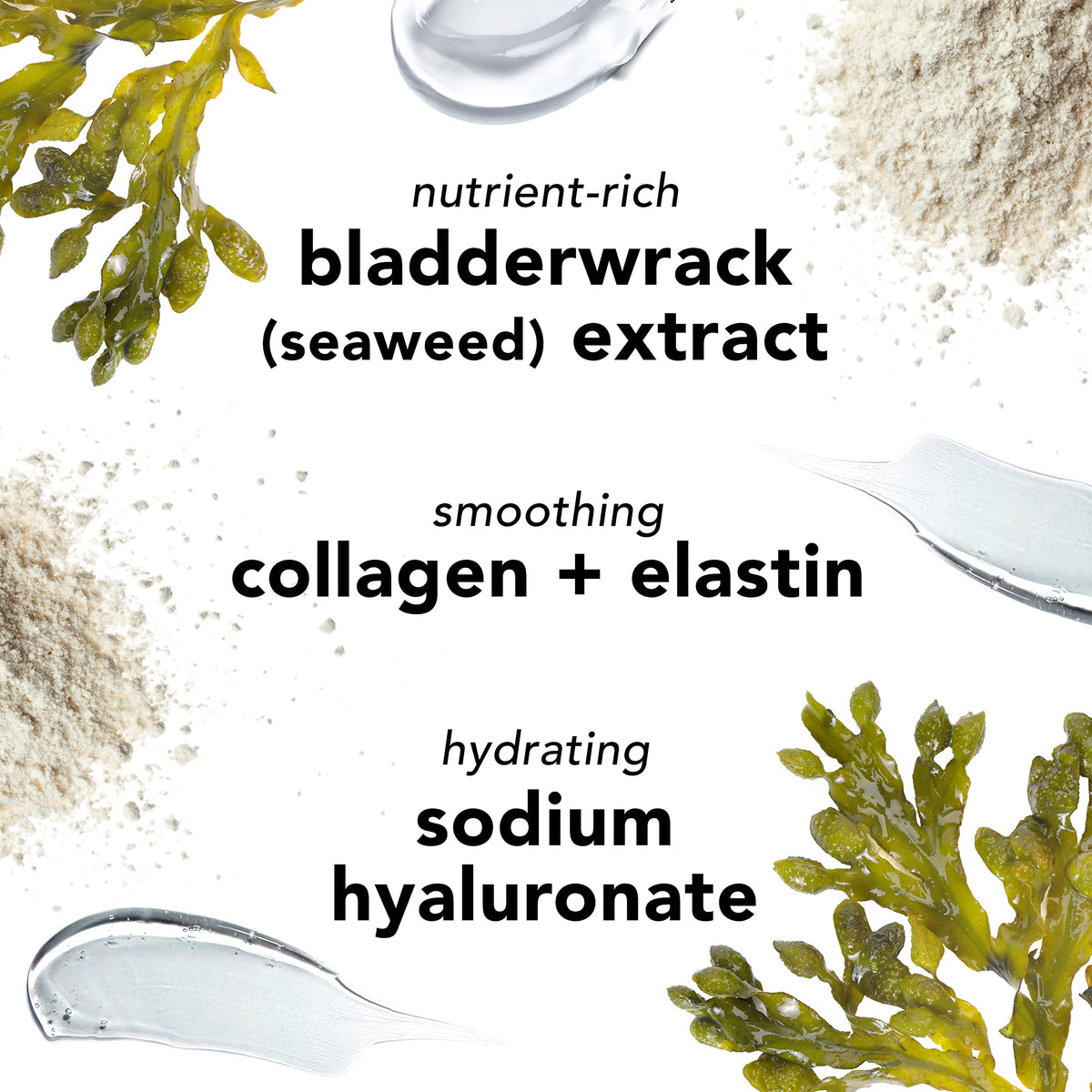 Seaweed Night Cream Oil-Free Moisturizer with Collagen Q166