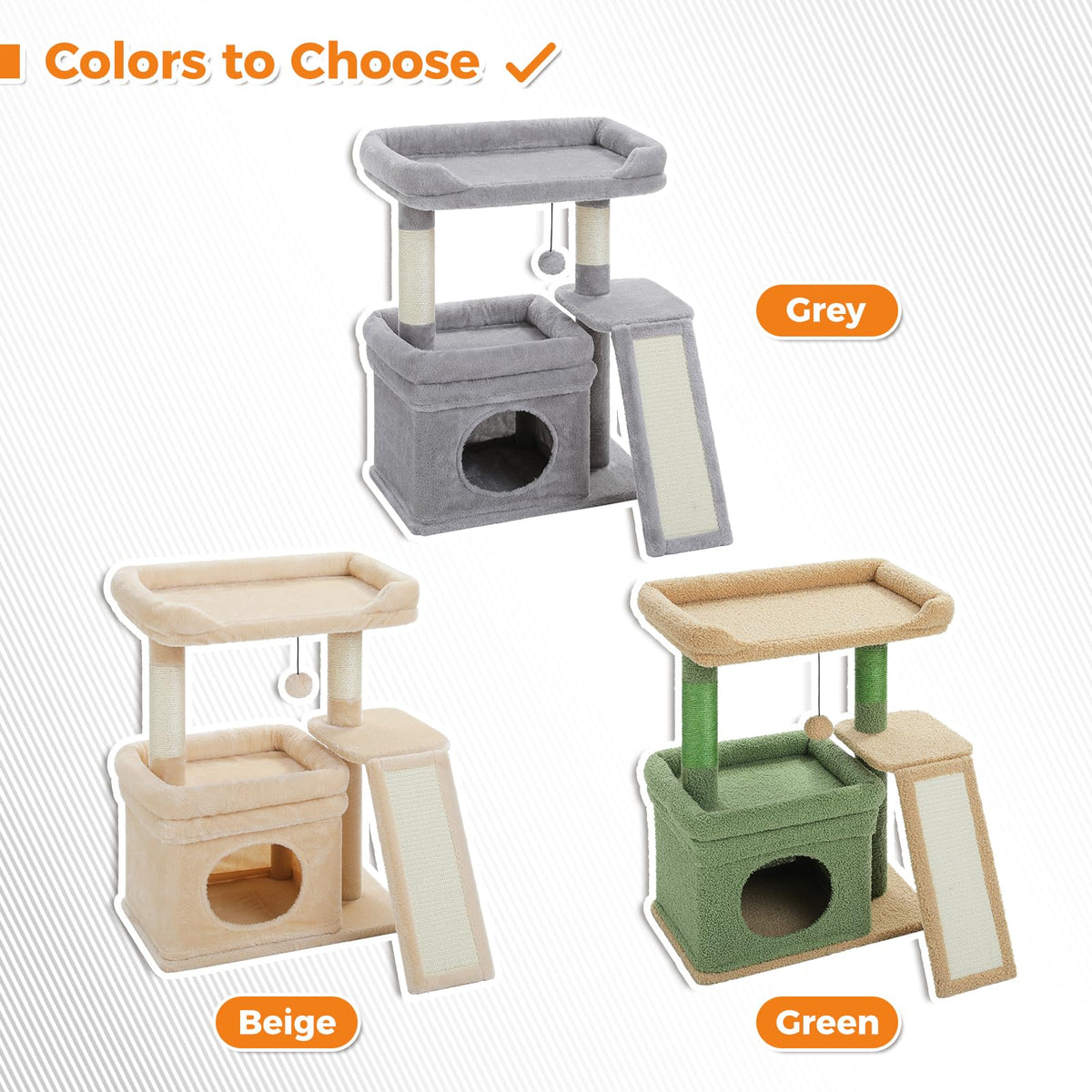 Gray Cat Tree A593