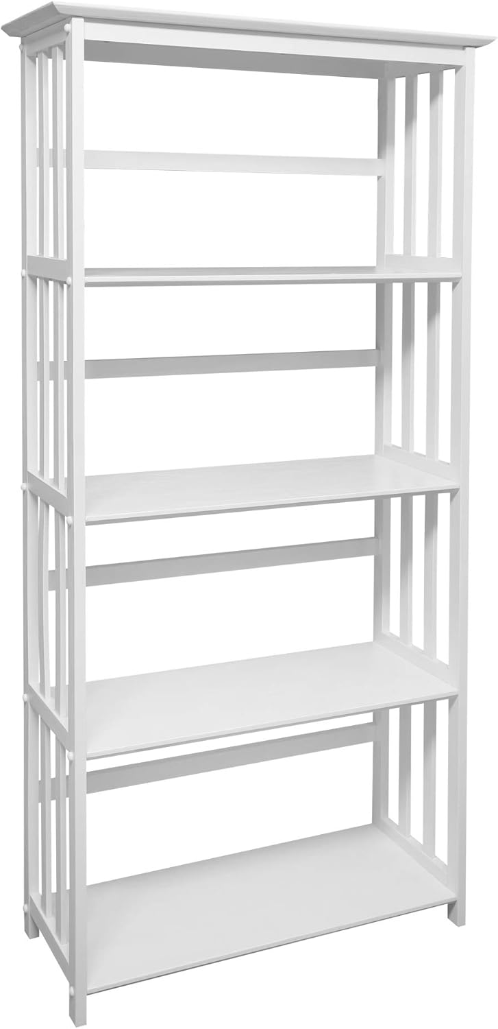 5-Shelf Bookcase, Walnut X701