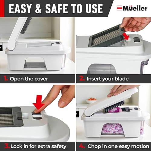 8 Blade Vegetable Chopper with Container S4729