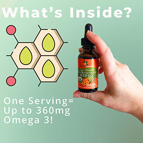 1 FL OZ Organic Sea Buckthorn Seed Oil F57197