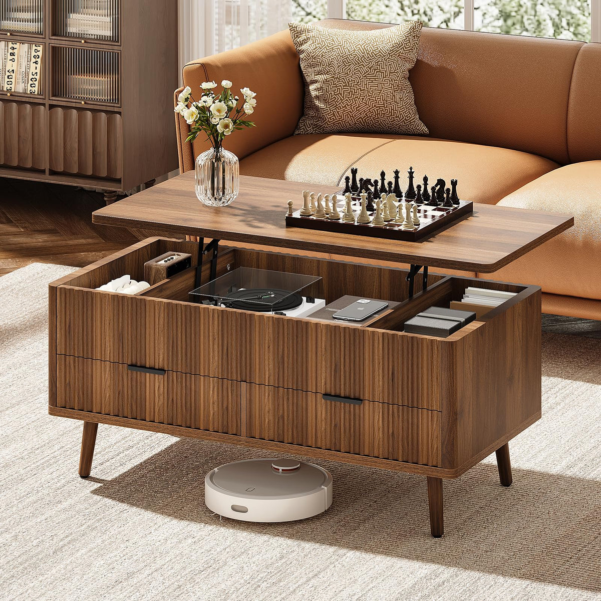 Lift Top Coffee Table with Storage C397662