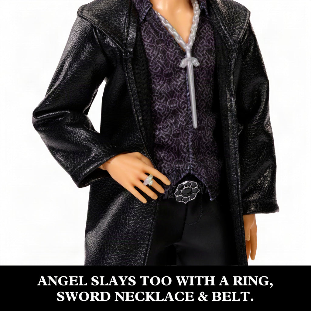 Buffy & Angel Dolls 2-Pack with Faux Leather Clothes A414870