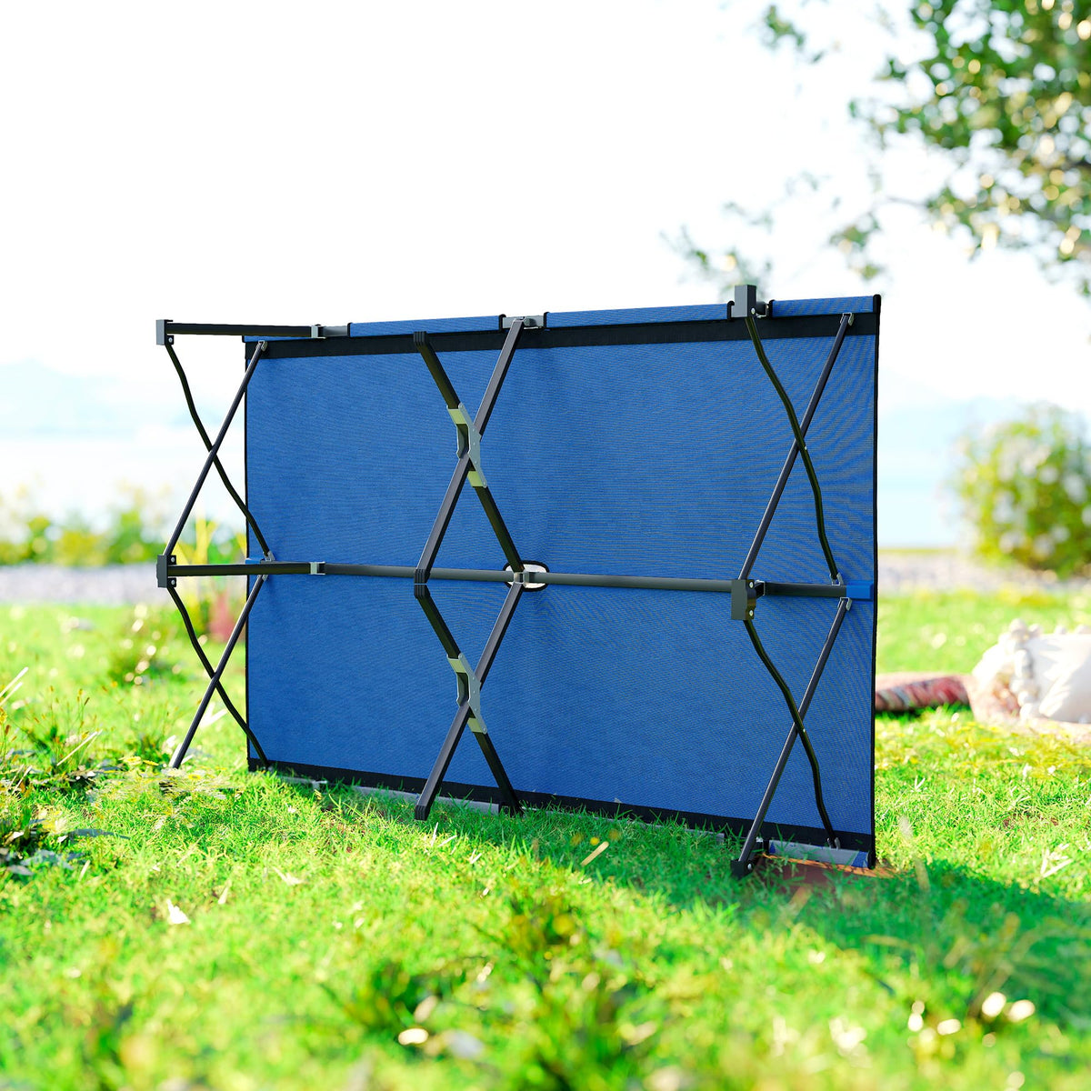 2 Person Folding Camping Cot with Carry Bag A47923