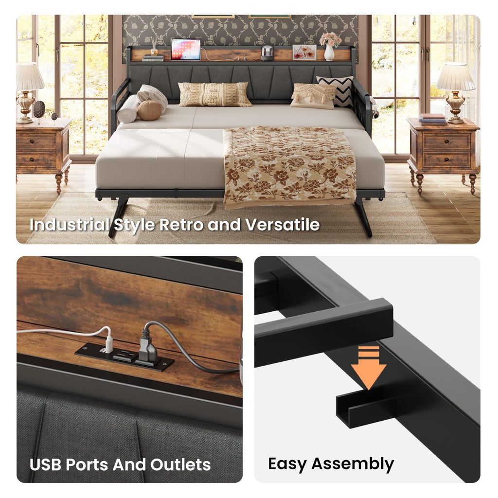 Twin Daybed with Trundle B691696