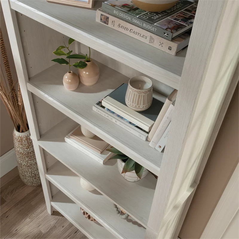 Engineered Wood 5-Shelf Bookcase U9202