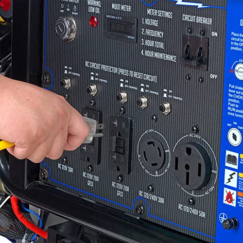 15000 Watt Gas Powered Portable Generator C213365