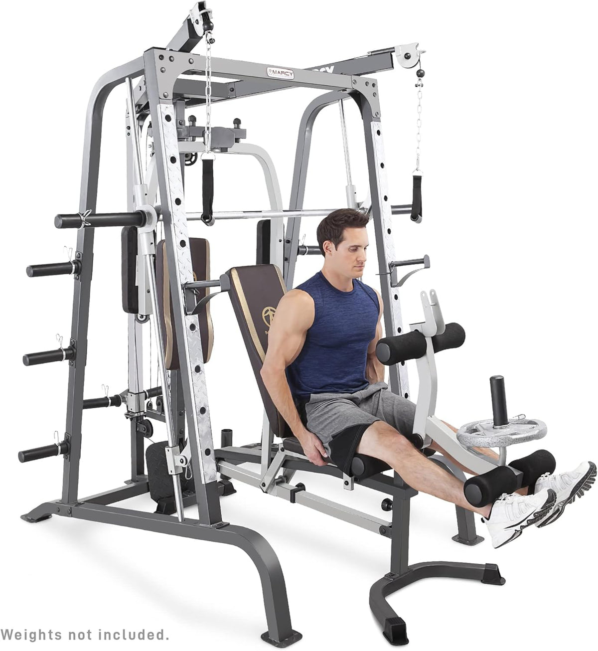 Smith Cage Workout Machine Home Gym System D828