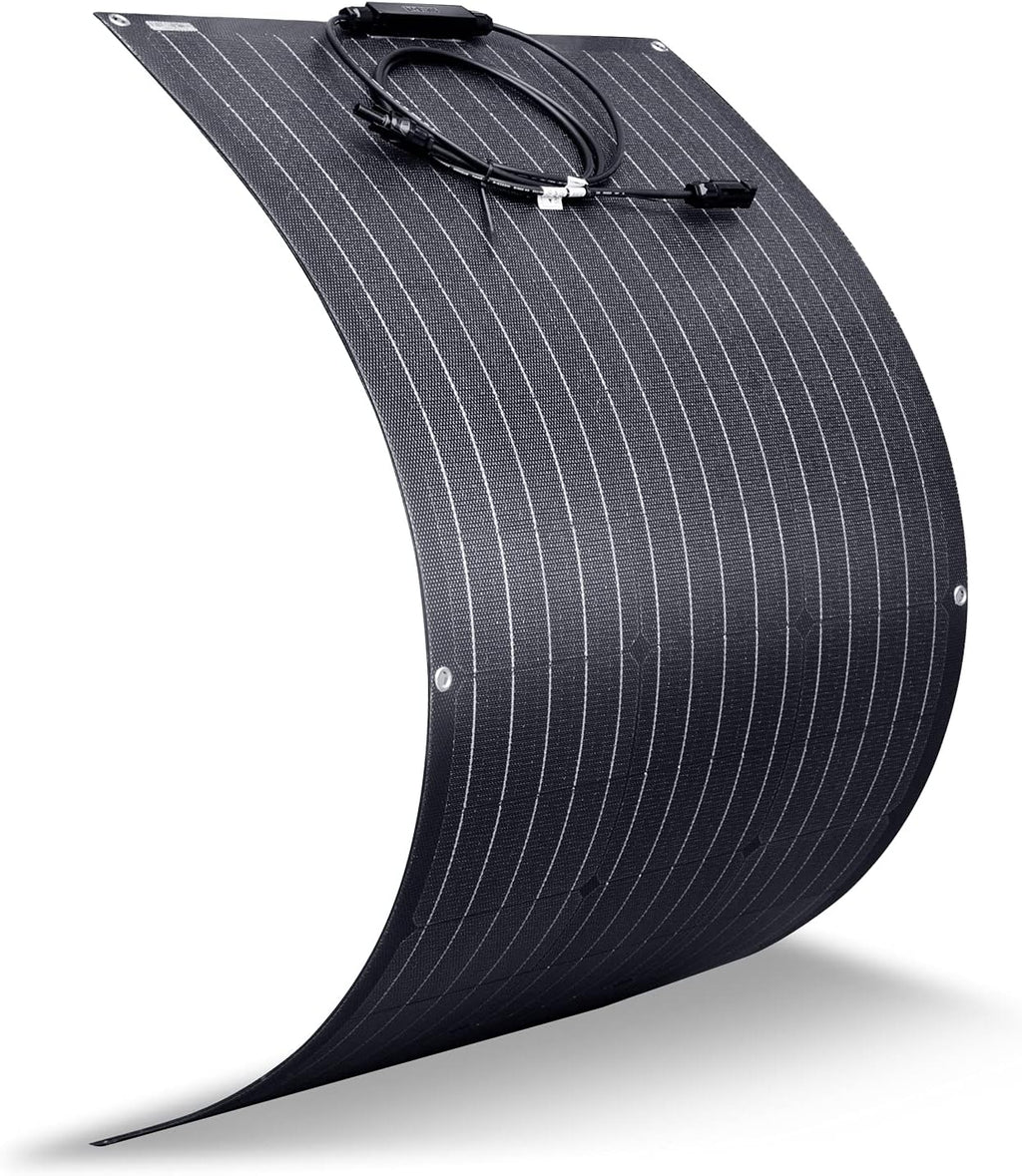 ETFE Monocrystalline Flexible Solar Panel 100W 12V Bendable T468533