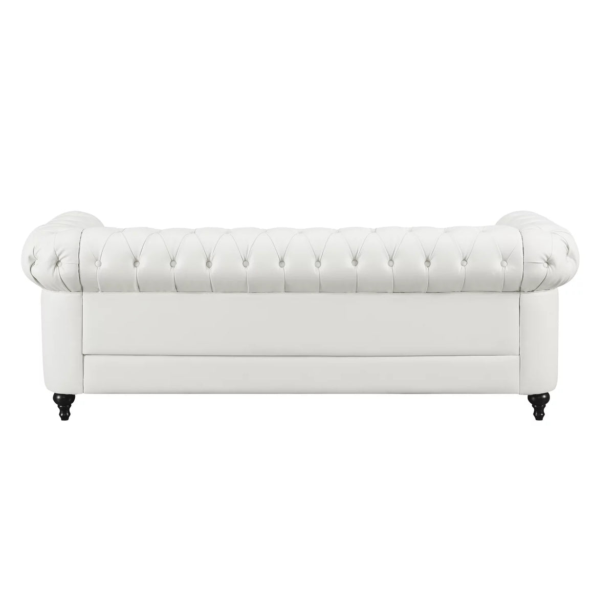 White Tufted Sofa X1876