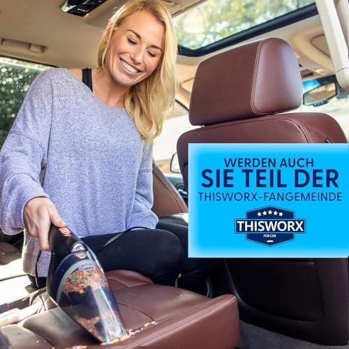 Portable Handheld Car Vacuum Cleaner with 16ft Cord, Bag, and Attachments O154041