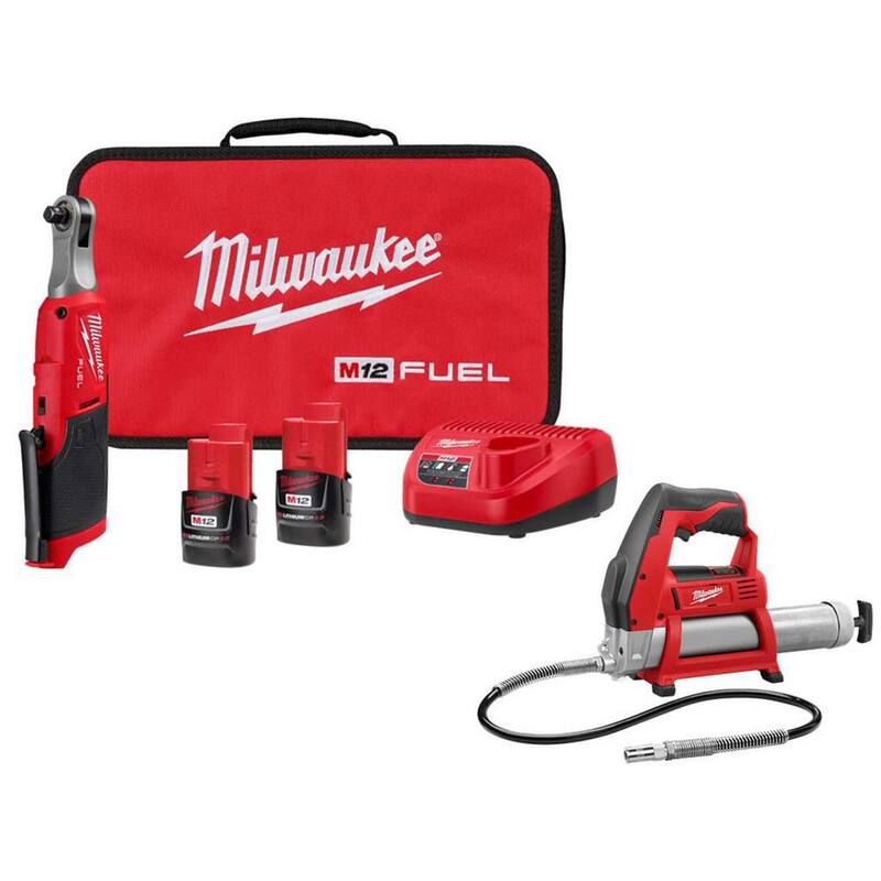 12V Lithium-Ion Brushless Cordless High Speed 3/8 in. Ratchet Kit I420