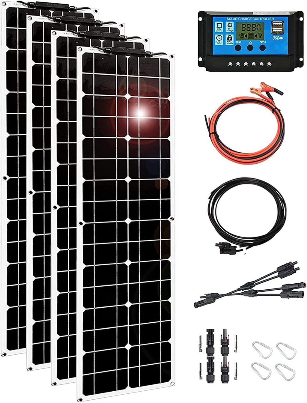 800 Watt Flexible Monocrystalline Solar Panel J4793
