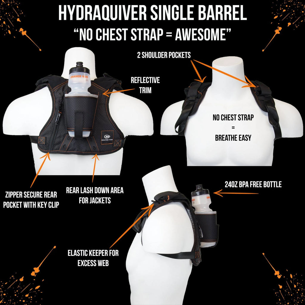 Black HydraQuiver Single Barrel D9698