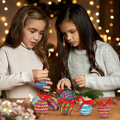 20 Sets Christmas Crafts Sequin Ornaments Kit M27748