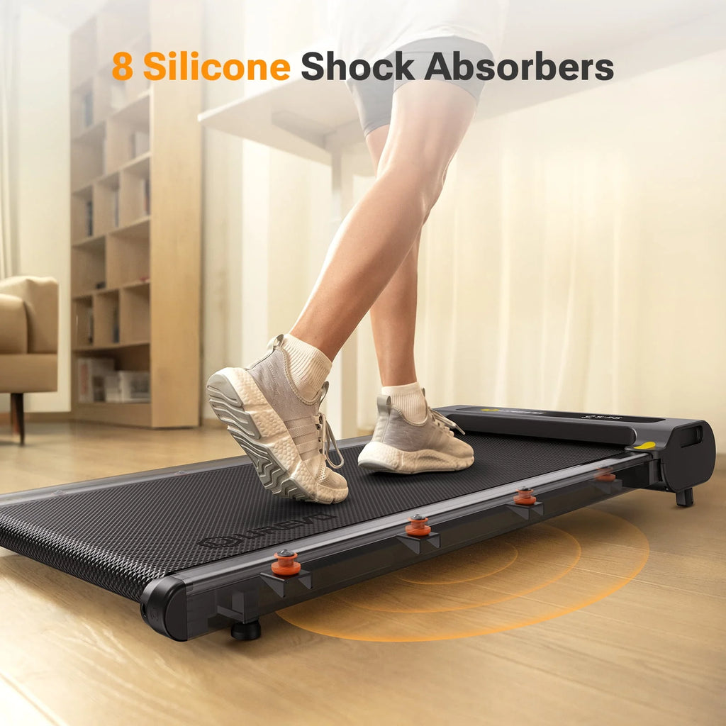 2 in 1 Under Desk Treadmill with Remote Control Q786