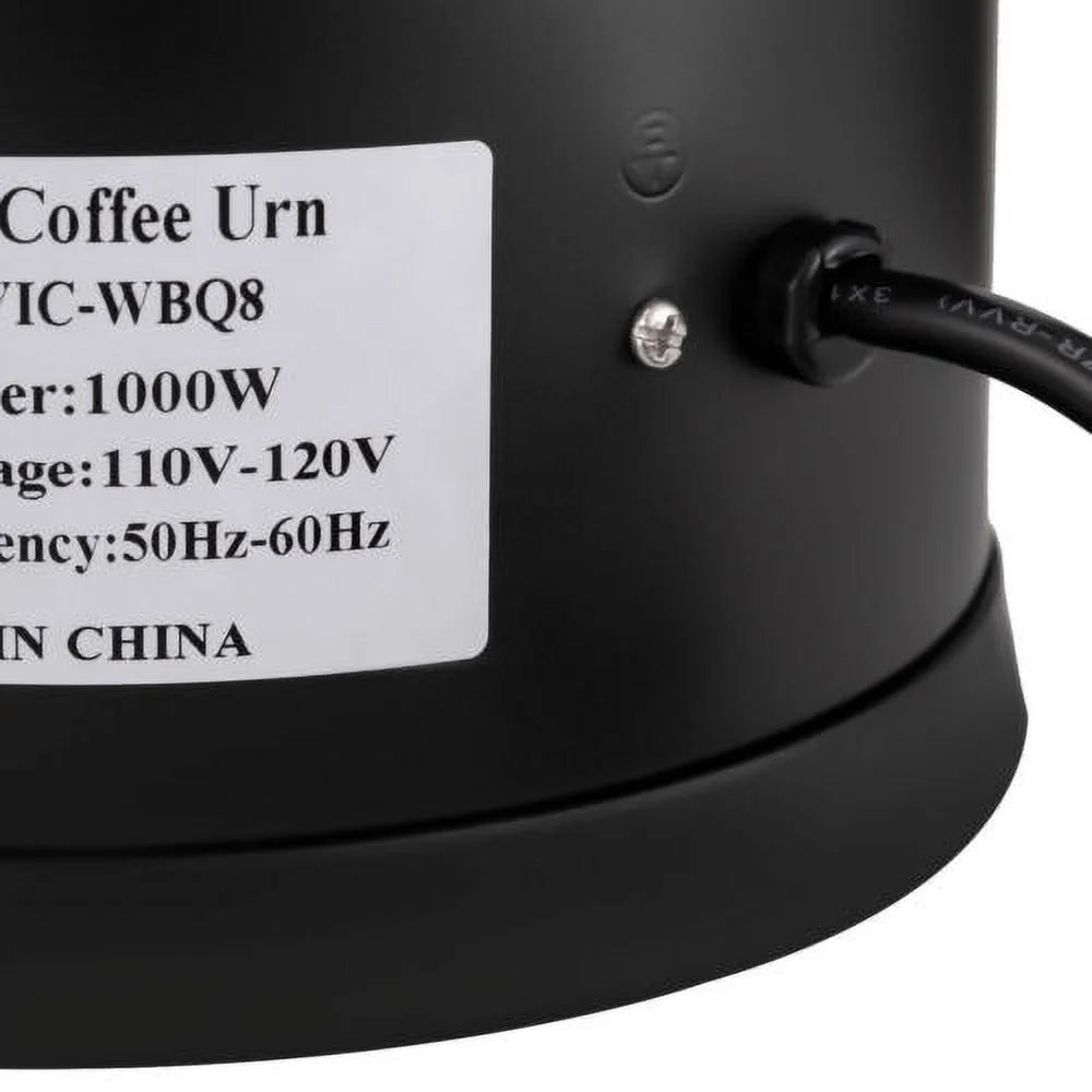 1000W 8 Liter Stainless Steel Electric Tea Urn H470176