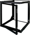 8U Open Wall Mount Rack with Hinge S678388