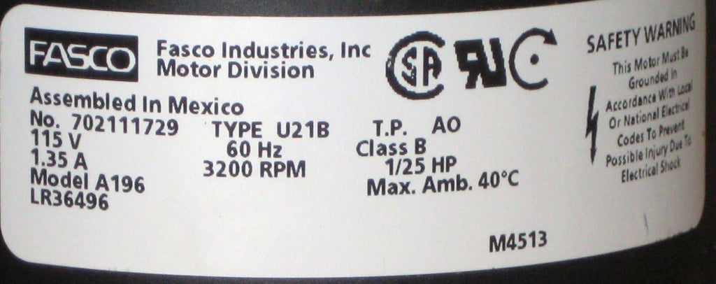 Specific Purpose Blowers N56162