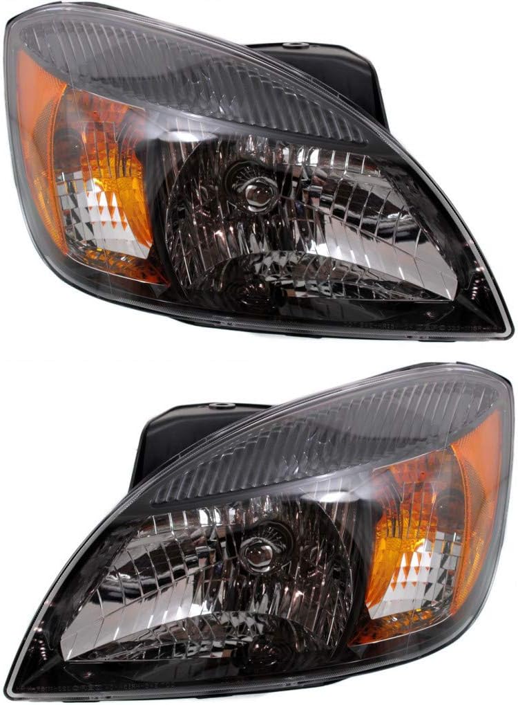 Kia Rio Headlight 2010 2011 Pair DOT N552