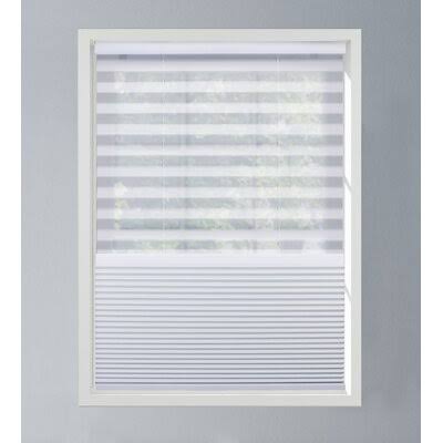 Custom Crystal Blackout and Sheer White Cellular Shade Blind Size: 25v75W x 36L H77654