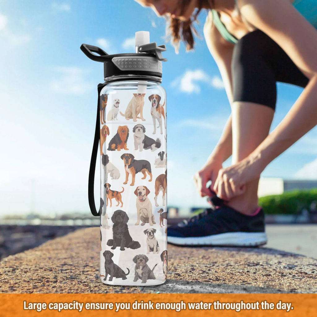 32oz Tritan Water Bottle with Straw C8756