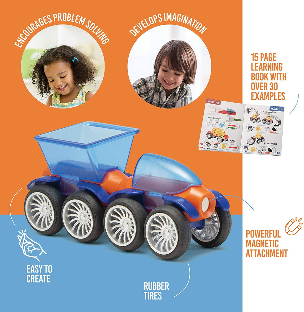 Magnetic Toy Cars Set L7320