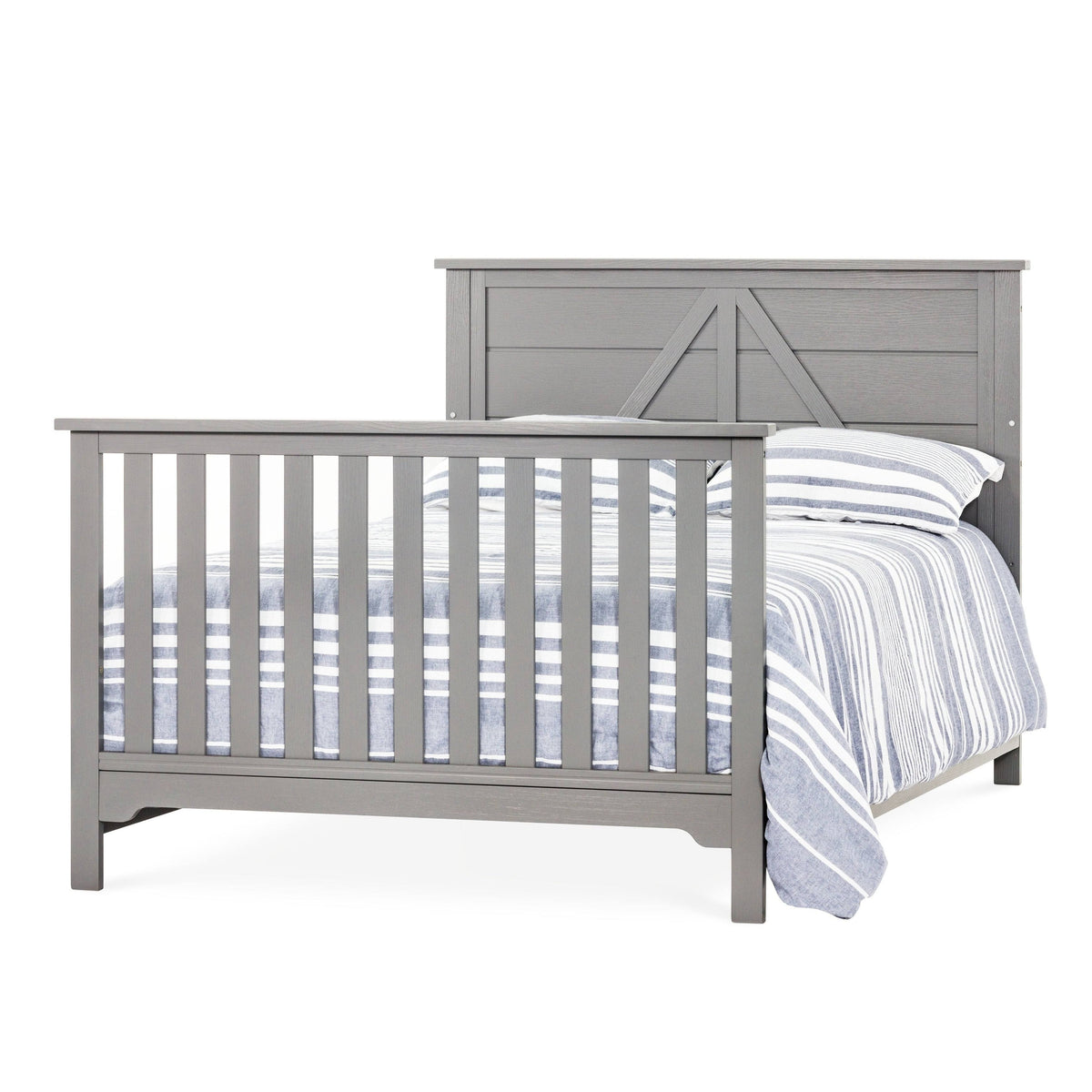Full Size Bed Rails - Matte White R469