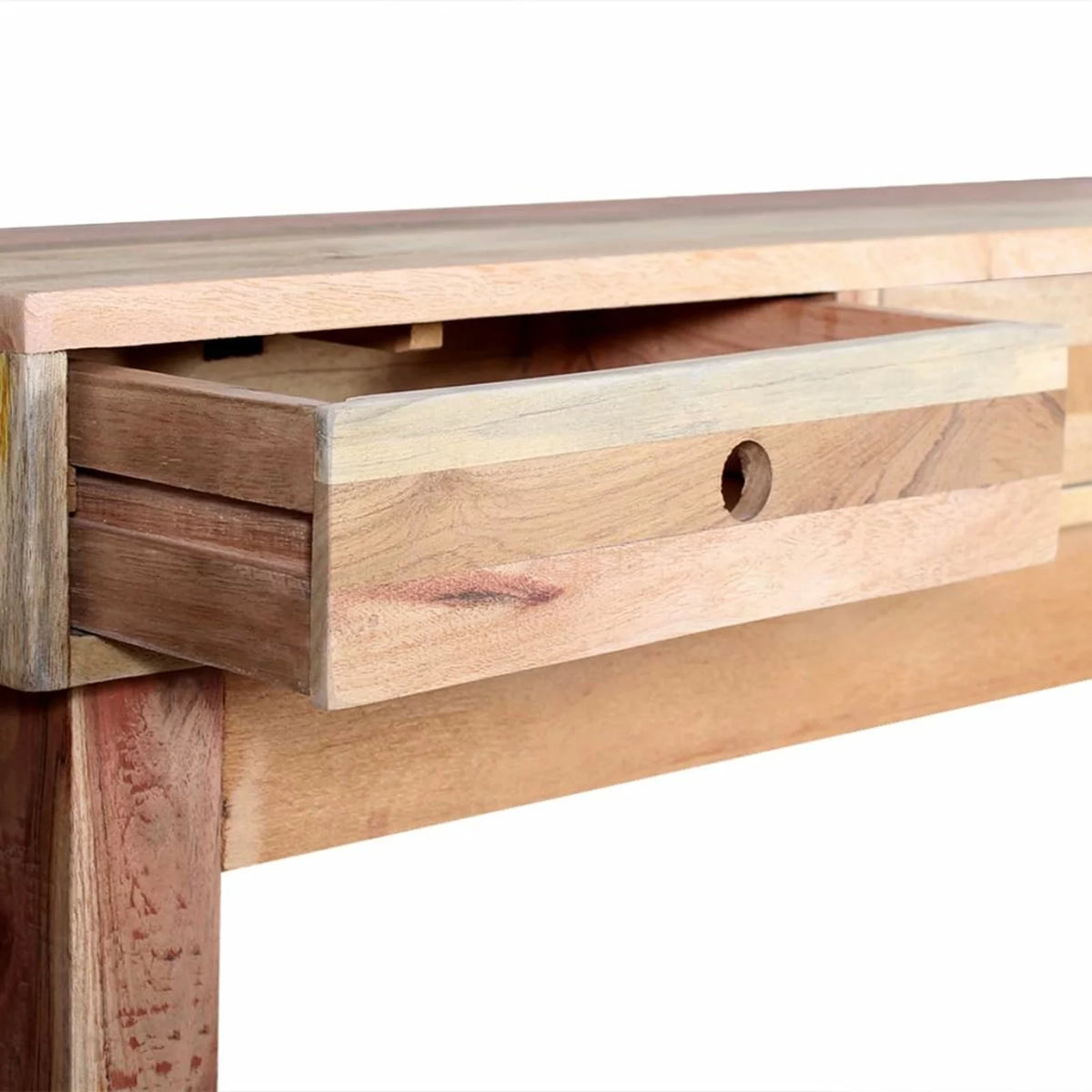 Solid Reclaimed Wood Console Table R69537